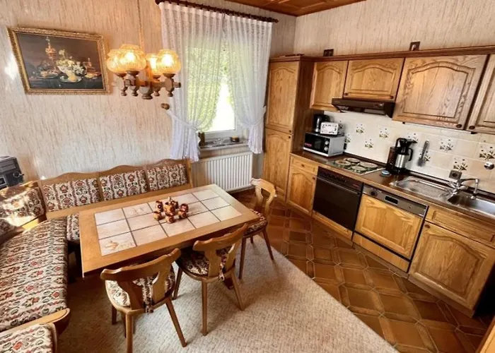 Nyaraló Vintage Haus Auf Dem Heidchen Mit Sauna Knüllwald